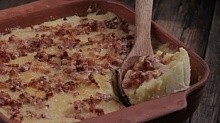 Рецепт - Картофельное Пюре с Беконом и Сыром Чеддер