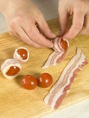Приготовление блюда по рецепту - Закуска "Беконовые глобусы". Шаг 1