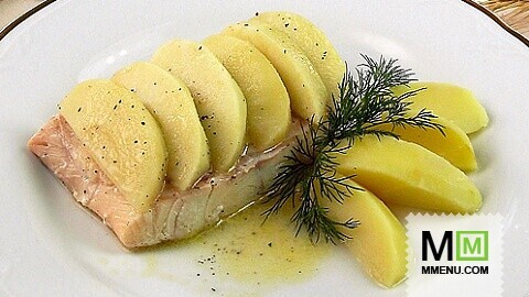 Рыба паровая с яблоками Рыба паровая с яблоками