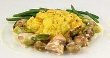 Рецепт - Пирог из курицы с картофельной корочкой