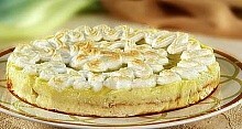 Рецепт - Лимонный пирог с меренгой