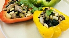 Рецепт - Фаршированный перец вегетарианский