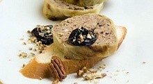 Рецепт - Террин из утиной печенки с капустой