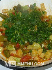 Приготовление блюда по рецепту - Легкое овощное рагу. Шаг 5