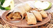Рецепт - Штрудель с яблоками