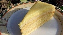 Рецепт - Сказочно вкусный торт с творожным заварным кремом
