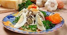 Рецепт - Салат мясной с редькой