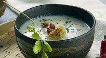 Рецепт - Куриный суп на кокосовом молоке