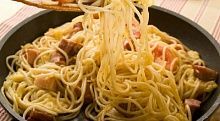 Рецепт - Спагетти а ля карбонара