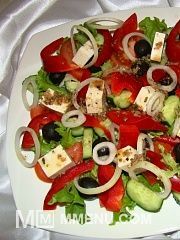 Приготовление блюда по рецепту - Салат Греческий с оригинальным соусом. Шаг 4
