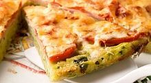 Рецепт - Пицца из кабачков