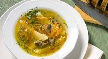 Рецепт - Суп с мясом и картофелем