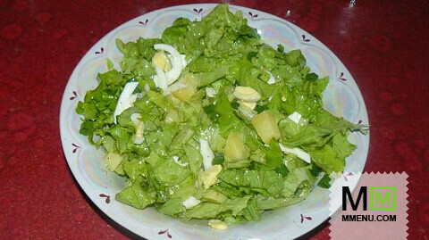Салат с латуком