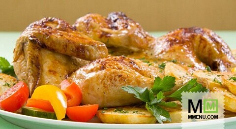Курица с чесноком и соевым соусом Курица с чесноком и соевым соусом
