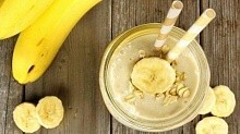 Рецепт - Бананово-овсяное смузи