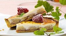 Рецепт - Банановый пирог с лимонным кремом