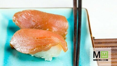 Дзуке магуро (суши с маринованным тунцом)
