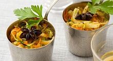 Рецепт - Жюльен из ягненка с фенхелем