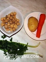 Приготовление блюда по рецепту - Салат "Грибная поляна" - рецепт от Ирины. Шаг 1