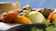 Рецепт - Кускус с мясом и овощами
