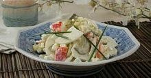 Рецепт - Салат с крабами