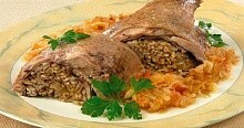 Рецепт - Утка с квашенной капустой