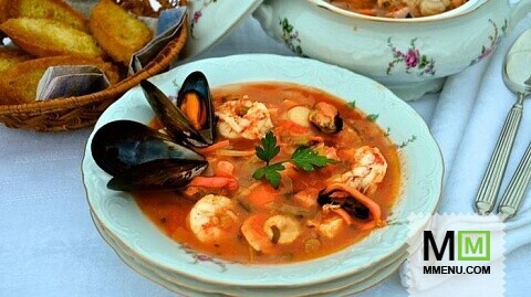 Итальянский рыбный суп (Zuppa di pesce)