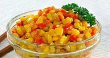 Рецепт - Сладкая кукуруза с кедровыми орешками