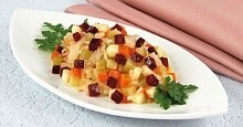Рецепт - Винегрет с яблоками (2)