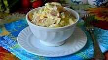Рецепт - Легкий салат из редиски