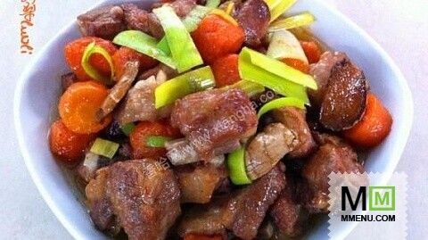 отбивные жаренные с морковью отбивные жаренные с морковью
