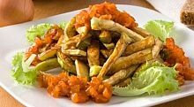 Рецепт - Закуска горячая из баклажанов