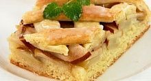 Рецепт - Пирог с грушами и яблоками