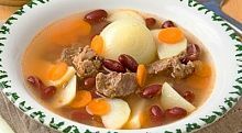 Рецепт - Суп с фасолью (3)