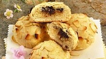 Рецепт - Булочки песочные с орехами