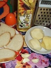 Приготовление блюда по рецепту - Хлебцы к борщу. Шаг 1