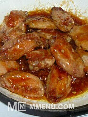 Приготовление блюда по рецепту - Куриные крылышки в медово-соевом соусе - рецепт от Виталий. Шаг 7
