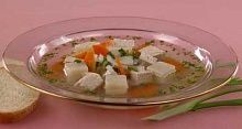 Рецепт - Куриный суп с овощами