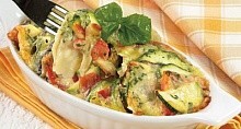 Рецепт - Запеканка с равиоли