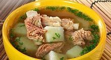 Рецепт - Суп из свиных ребрышек с картофелем