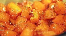 Рецепт - Десерт из тыквы - Тыква запеченная в духовке в лимонной карамели