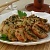 Омар с соусом из черной фасоли