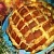 Праздничный хлеб с сыром и грибами