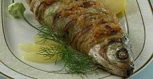 Рецепт - Запеченная рыба с беконом (2)