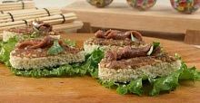 Рецепт - Бутерброды с анчоусами