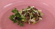 Рецепт - Салат с куриной печенью (2)
