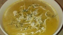 Рецепт - Сливочный крем-суп из тыквы 