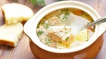 Рецепт - Суп из красной рыбы - Уха из форели рецепт