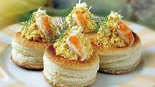 Рецепт - Волованы с крабовым мясом