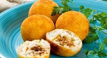 Рецепт - Аранчини с говядиной